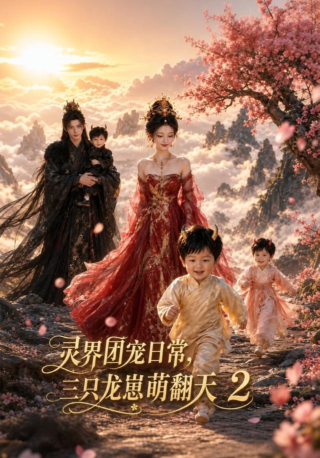 灵界团宠日常，三只龙崽萌翻天2