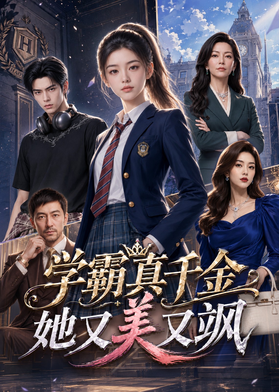 学霸真千金她又美又飒